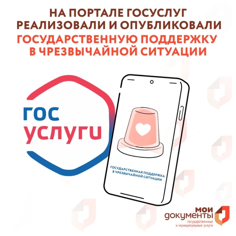 Граждане, пострадавшие в результате чрезвычайной ситуации, могут получить финансовую помощь..