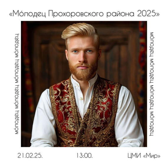 «Мо́лодец Прохоровского района - 2025». «Мо́лодец Прохоровского района - 2025».